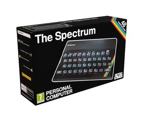 PLAION GmbH The Spectrum Retro Gaming Console 48 juegos integrados, 12 marcos conexión USB-A