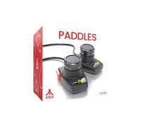 Plaion Juego de Accesorios CX30+ Twin Paddle Controller Compatible con los Sistemas de Videojuegos Atari 2600+, 2600 y 7800