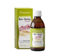 PLAMECA Ber-Detox, Hígado Sano con Berberina, Colina y Curcumina, Sabor Fresa, 250 ml