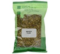 PLAMECA - Bolsa de Sauco Flor Triturado, Hierba Natural, para Infusión, Numerosos Beneficios, Estimula las Defensas, Fortalece el Corazón, Combate Resfriados y Gripes, Antioxidante - 50 gr