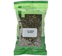 PLAMECA - Bolsa de Té Verde, Hojas de Té Verde, Hierba Natural, para Infusión, Hierbas Vulnerarias y Calmantes, Función Antioxidante, Ayuda a la Función Cerebral y al Rendimiento Físico - 100 g