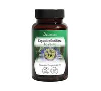 PLAMECA Capsudiet Pasiflora, Relajación, Máxima Concentración, 40 Cápsulas Vegetales