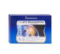 Plameca Curarti Glucosamina - Con Condroitina y MSM + Cúrcuma y Boswellia - Para el Cuidado de Articulaciones, Cartílago y Huesos - Alta Concentración Glucosamina 597mg - Para 60 Días