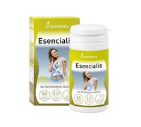 Plameca Probiótico Esencialis Saccharomyces boulardii Calcio y Zinc 60 cápsulas vegetales