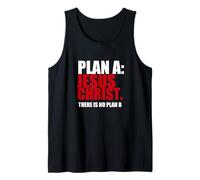 Plan A Jesucristo No hay Plan B Mateo 5 18 Camiseta sin Mangas