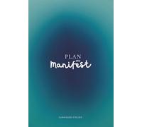 Plan and Manifest | Self Care Journal | Goal Journal | Vision Board Notebook | Self Reflection Notebook | Manifestation Journal for teens, girls, boys and adults