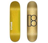 Plan B Foil D&B Classic Gold 8.0"x31.75" Deck Chasis, Adultos Unisex, Multicolor (Multicolor), Talla Única