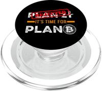 Plan B Intercambio de Dinero cripto zloty BTC Cryptocurrency Bitcoin PopSockets PopGrip para MagSafe