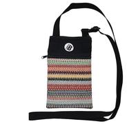 Plan B, Mini Bolso Bandolera para Móvil 6.5’, My Way, 12 x 20 cm, Cinta de Nylon Ajustable 130 cm max., Multicolor, Mujer, de Tela (Bob)