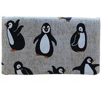 Plan B, Monedero, Pingüino, 15 x 9 cm, con Tarjetero, Multicolor, de Tela