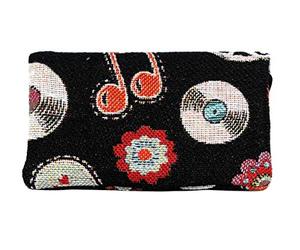 Plan B, Pitillera Tabaco de Liar, Two Days Flower, 11 x 7 cm, 15 g, con Bolsa Interior de Goma EVA, Negro Estampado