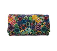 Plan B, Pitillera Tabaco de Liar, Yolo 03, 16 x 8,50 cm, 50 g, con Bolsa Interior de Goma EVA, Dibujo Clásico Multicolor, Unisex, de Tela (Robot)