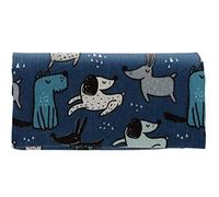 Plan B, Pitillera Tabaco de Liar, Yolo Perretes 1, 16 x 8,5 cm, 50 g, con Bolsa Interior Goma Eva, Azul con Dibujos