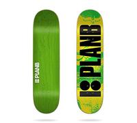Plan B Team Original Fluor Green 7.75"x31.625" Deck Chasis, Adultos Unisex, Multicolor (Multicolor), Talla Única