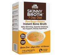 Plan de 7 días, caldo de huesos instantáneo, caldo de pollo, polvo de proteína de caldo de huesos, apoya el control del peso, promueve una mejor digestión, salud ósea y articular, plan de 7 días, 7