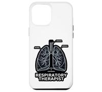 Plan de anatomía de los pulmones del Terapeuta respiratorio Carcasa para iPhone 12 Pro MAX