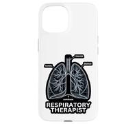 Plan de anatomía de los pulmones del Terapeuta respiratorio Carcasa para iPhone 15