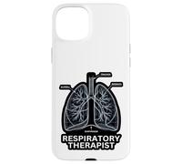 Plan de anatomía de los pulmones del Terapeuta respiratorio Carcasa para iPhone 15 Plus
