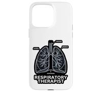 Plan de anatomía de los pulmones del Terapeuta respiratorio Carcasa para iPhone 15 Pro MAX