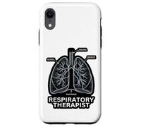Plan de anatomía de los pulmones del Terapeuta respiratorio Carcasa para iPhone XR