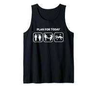 Plan de buceo para hoy Divertido Marido Ocean Diver Broma Camiseta sin Mangas