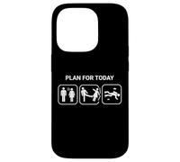 Plan de buceo para hoy Divertido Marido Ocean Diver Broma Carcasa para iPhone 14 Pro