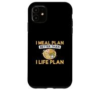 Plan de comidas mejor que yo plan de vida Trabajador dietético Carcasa para iPhone 11