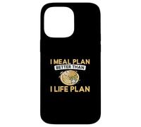 Plan de comidas mejor que yo plan de vida Trabajador dietético Carcasa para iPhone 14 Pro Max