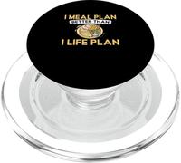 Plan de comidas mejor que yo plan de vida Trabajador dietético PopSockets PopGrip para MagSafe