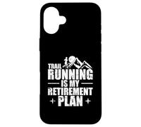 Plan de jubilación Trail Running Carcasa para iPhone 16 Plus
