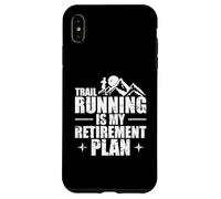 Plan de jubilación Trail Running Carcasa para iPhone XS MAX