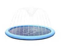 Plan De Juego De Agua Con Aspersores, Alfombra De Rociamiento De Playa | Alfombra De Juego Para Niños Con Aspersor | Alfombra De Juego De Agua Con Un Aspersor Grueso Sin Deslizar Para Niños