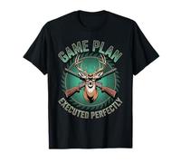 Plan de Juego ejecutado Perfectamente Deer Hunter Buck Rifle Camiseta