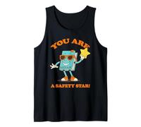 Plan de Seguridad, ¡Eres una Estrella de Seguridad! Camiseta sin Mangas