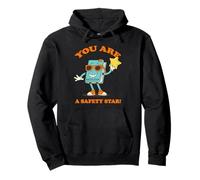 Plan de Seguridad, ¡Eres una Estrella de Seguridad! Sudadera con Capucha