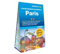 Plan des transports en commun de Paris (carte format poche laminée - plan de ville) (Carte Poche laminée Comfort! M)
