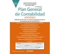 Plan General De Contabilidad Anotado (12ª Ed.)