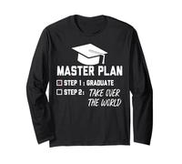 Plan Maestro Paso 1 Graduado Paso 2 Dominar el Mundo Manga Larga