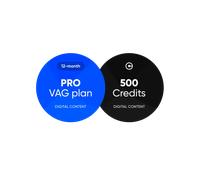 Plan OBDeleven PRO: 12 meses + 500 Credits