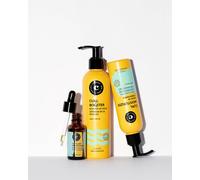 Plan Rizos Brillantes - Moisturizer Leave In + Curl Booster + Sérum Aceite Argán - Método Curly - Hidrata, Desenreda, Nutre, Elimina Frizz - COCUNAT