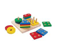 Plan Toys- Figuras geométricas, 2+ (2403)