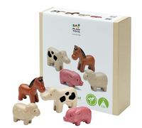 PLAN TOYS Figurines : 4 ANIMAUX DE LA Ferme