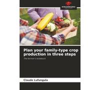 Plan your family-type crop production in three steps: The farmer's notebook