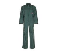 Planam 139024 combinación con cremallera bajo pata verde medio, verde, 139028
