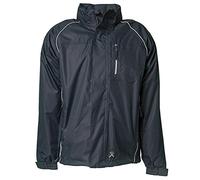 Planam 1471052 Chaqueta Monzón Lluvia al aire libre para hombre, azul marino, talla L