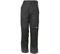 Planam 2124054 Canvas 320 Bundhose, Negro/Negro, Talla 54