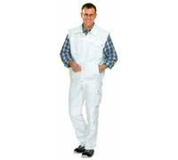 Planam 2162060 - Chaleco de tela 320, tamaño xxl, blanco puro