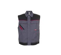 Planam 2362048 - Chaleco "highline" tamaño m, pizarra/negro/rojo