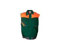 Planam 2462060 Visline chaleco talla XXL Verde/Naranja/pizarra