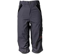 Planam 2556052 Tamaño Grande "Plaline pantalones 3/4), color gris y negro